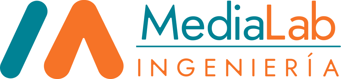Logo de MediaLab Ingeniería, especialistas en diseño UX/UI y soluciones digitales