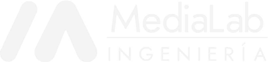 Logo de MediaLab Ingeniería, especialistas en diseño UX/UI y soluciones digitales